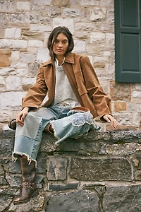 We The Free Blair Vegan Suede Jacket