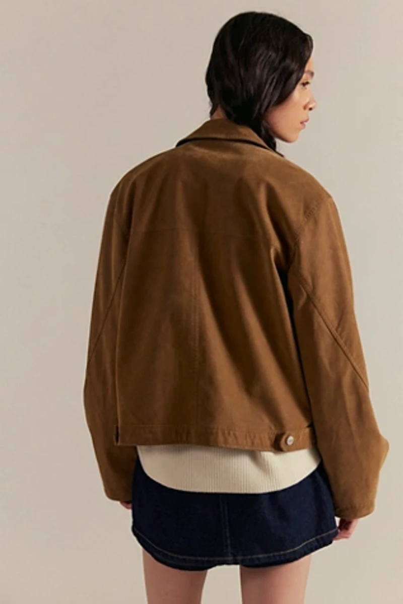 We The Free Blair Vegan Suede Jacket
