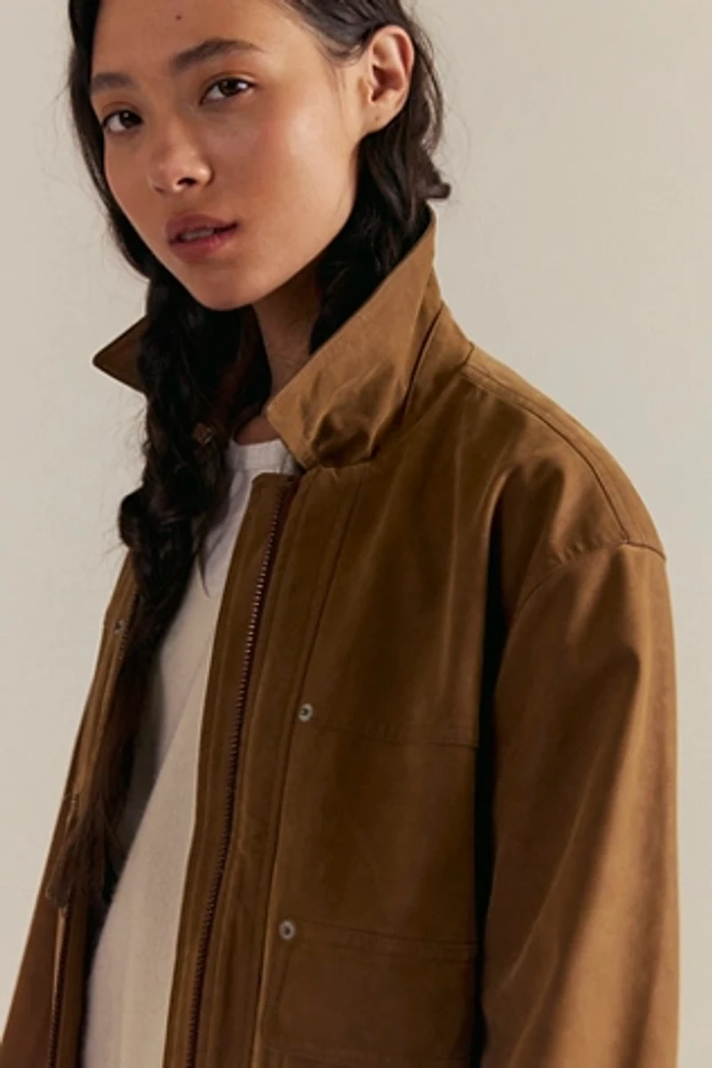 We The Free Blair Vegan Suede Jacket
