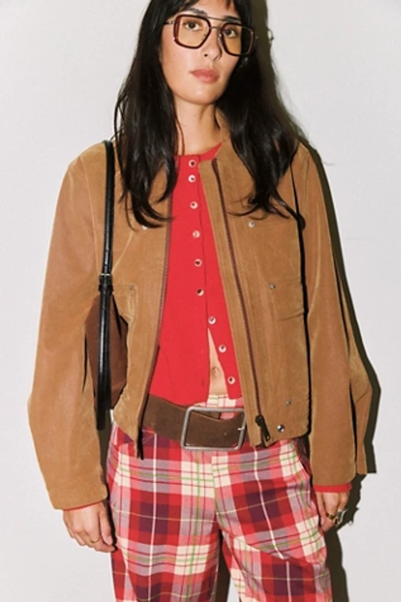 We The Free Blair Vegan Suede Jacket