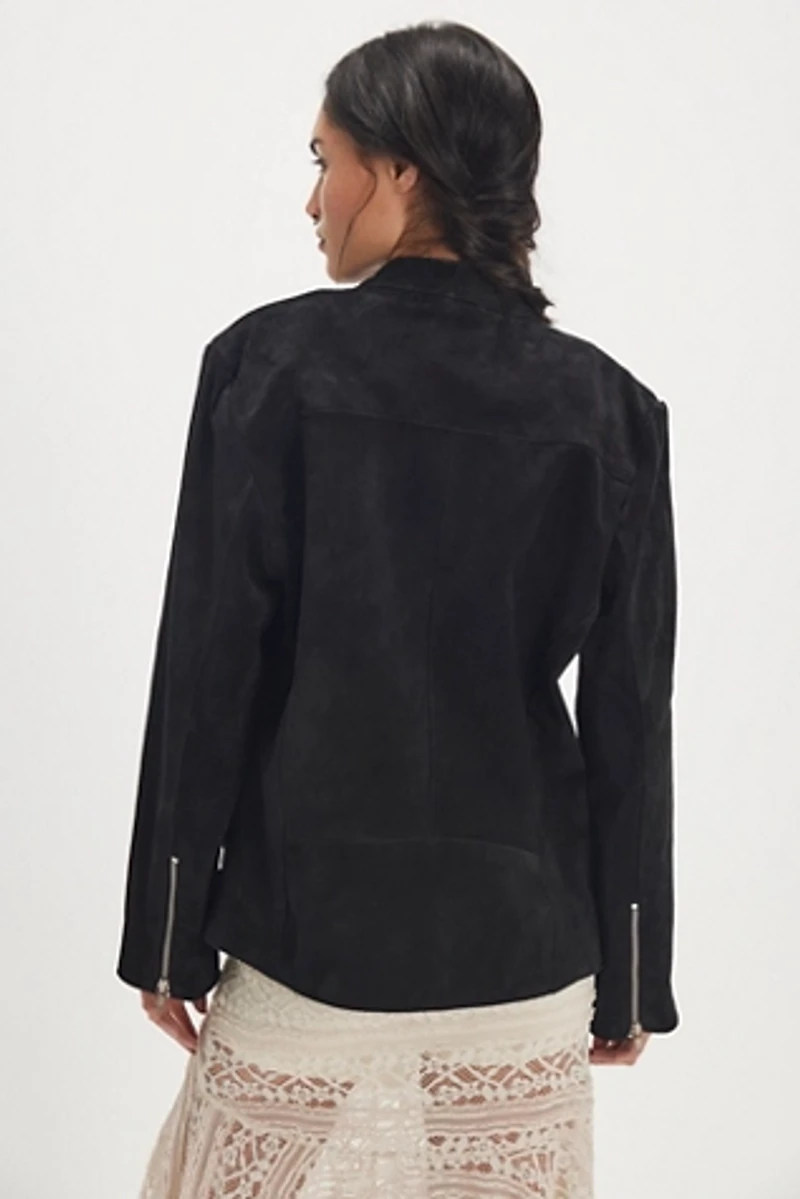 Understated Leather Looker Jacket