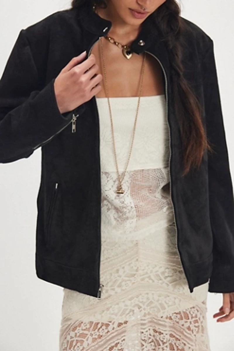 Understated Leather Looker Jacket