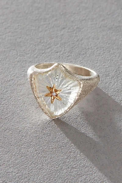 Acanthus Shield Ring