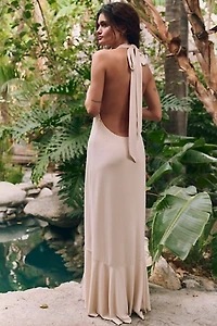 Good Feels Halter Midi Dress