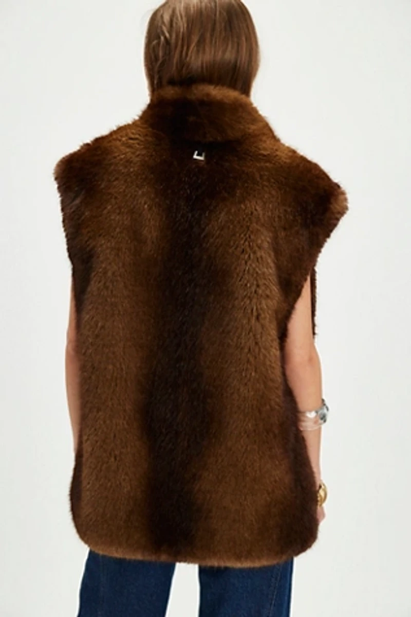 APPARIS Laila Faux Fur Vest