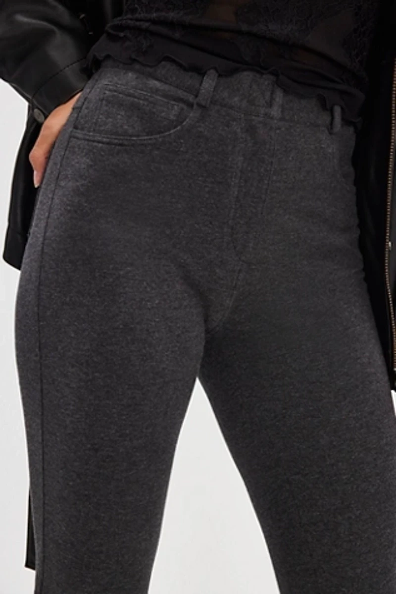 Norma Kamali High Waist Bootcut Pants