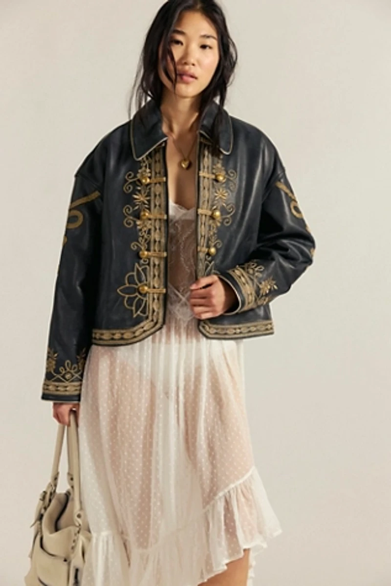 We The Free Lana Leather Jacket
