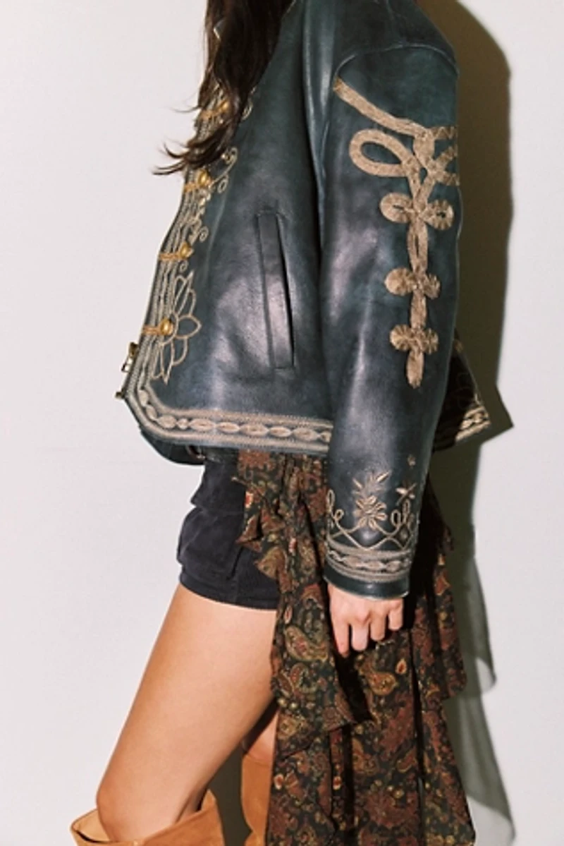 We The Free Lana Leather Jacket