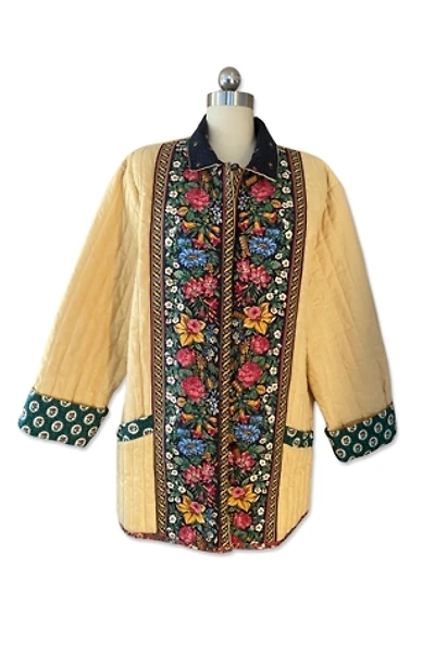 1970s Patchwork Quilted Chore Jacket Selected By Ritual Vintage