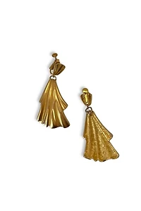 Mid-Century Trompe l’Oiel Tassel Earrings Selected by MARMALADE