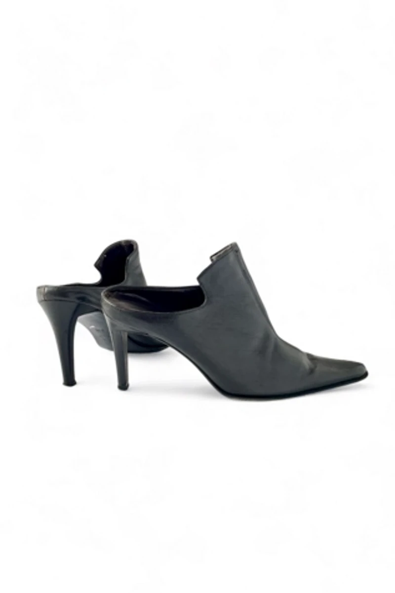 90s Minimalist Stiletto Mules Selected by MARMALADE