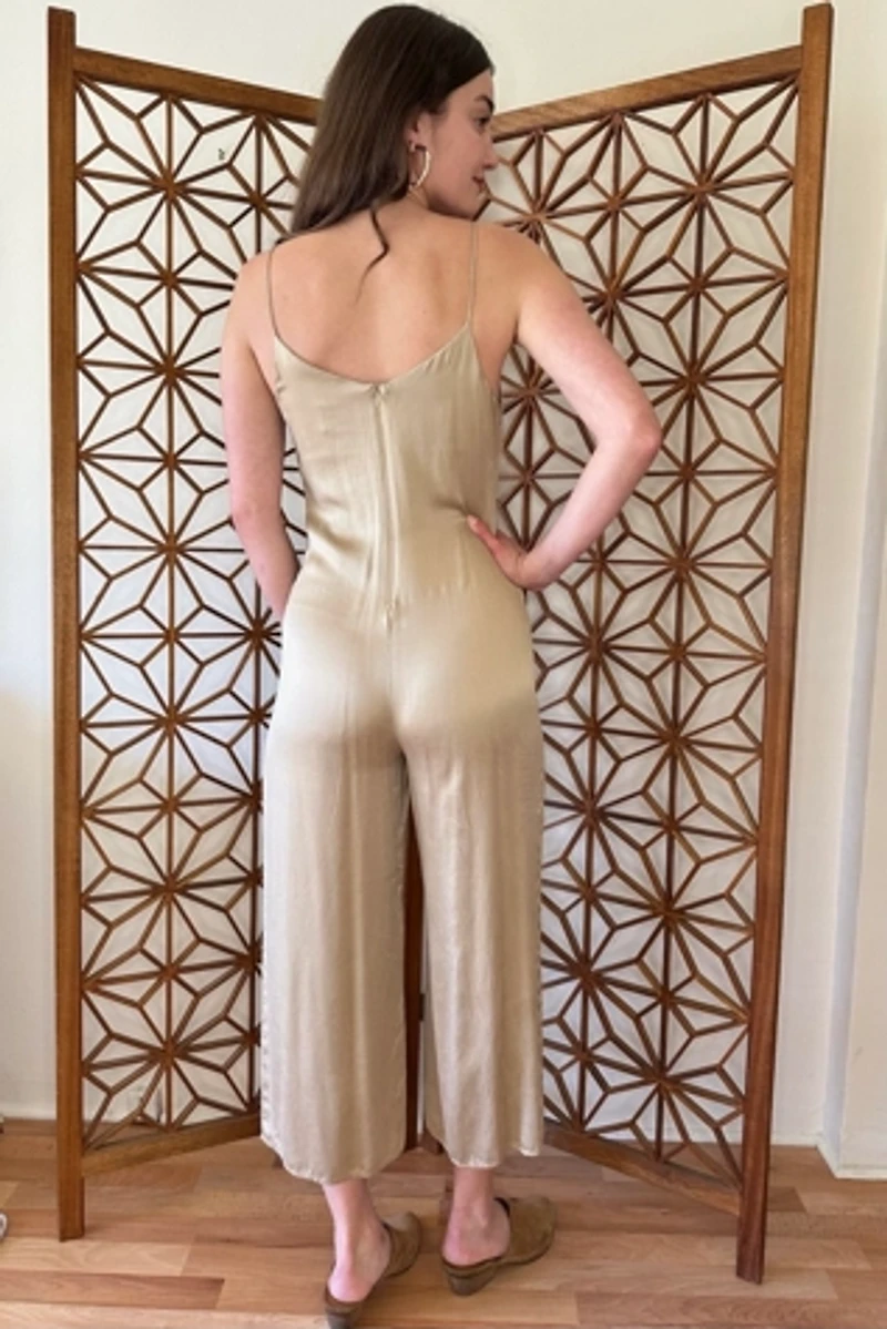 Strappy Silk Jumpsuit Selected by Picky Jane