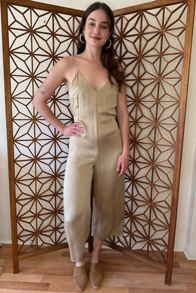 Strappy Silk Jumpsuit Selected by Picky Jane