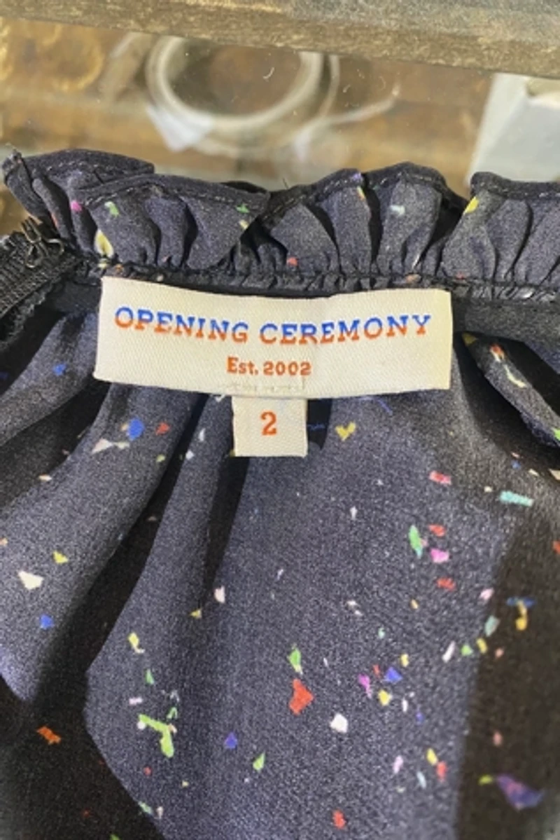 Opening Ceremony Confetti Silk Dress Selected by The Curatorial Dept.