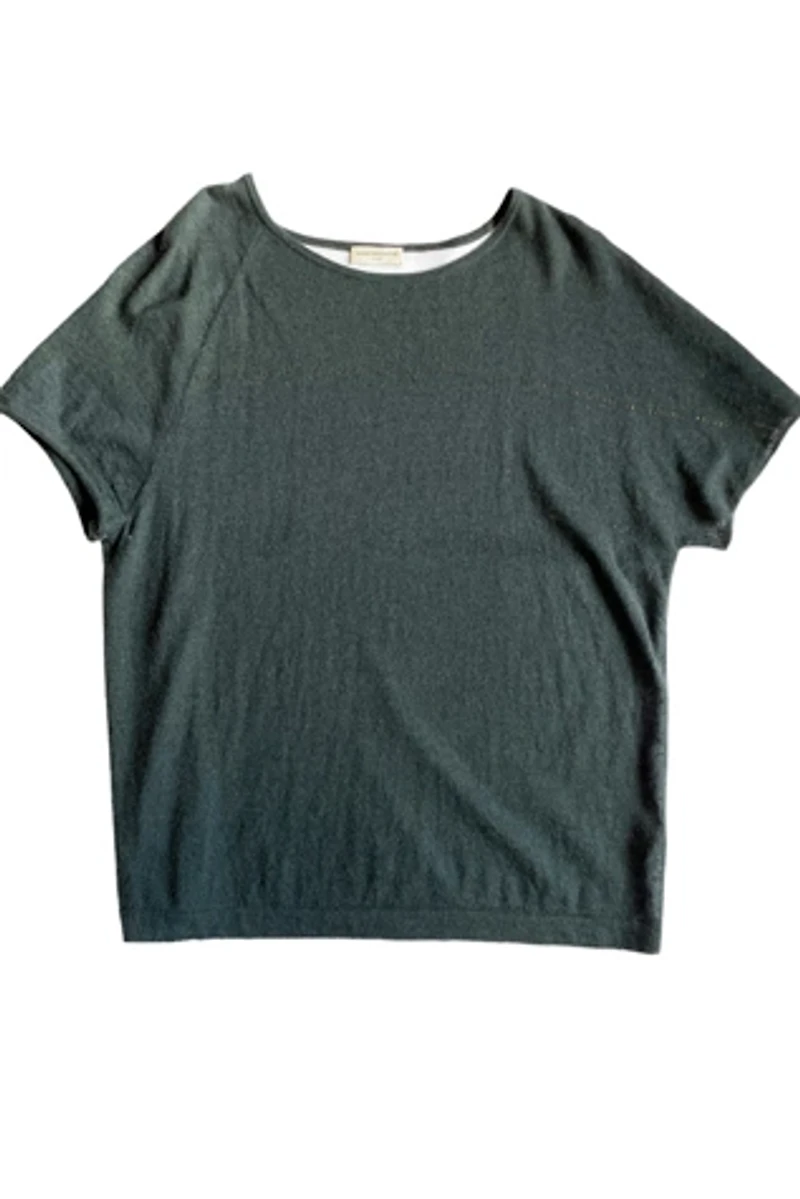 Dries Van Noten T-shirt with Rhinestone Trim Selected by FernMercantile