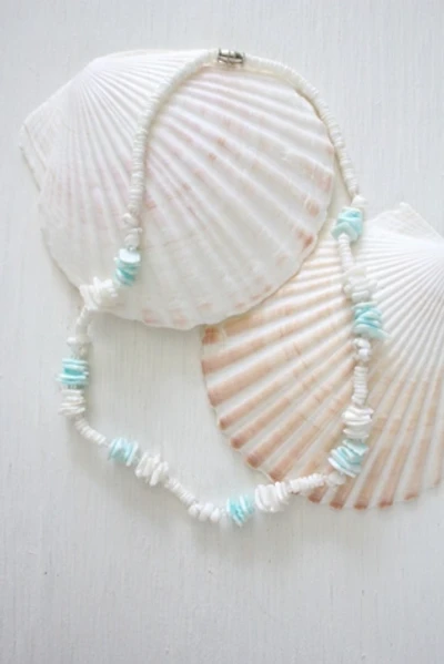 1990s Hawaiian Puka Shell Necklace Selected By Moons + Junes Vintage