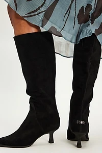 Yulia Tall Kitten Heel Boots