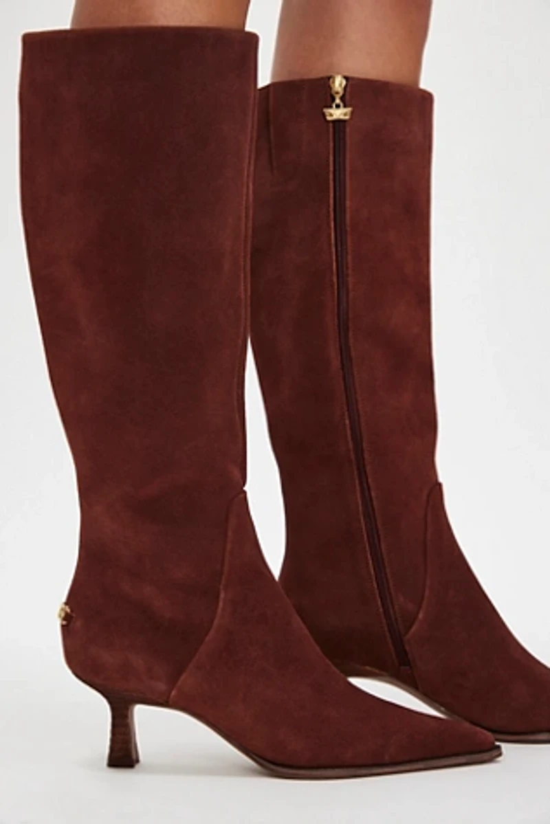 Yulia Tall Kitten Heel Boots