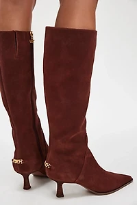 Yulia Tall Kitten Heel Boots
