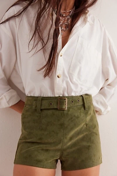 We The Free Jada Suede Micro Shorts