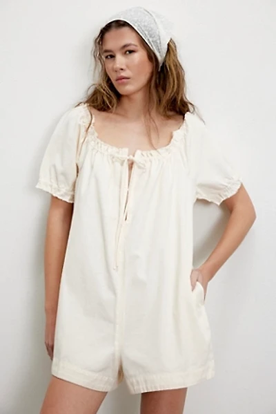 We The Free Daisy Denim Babydoll Romper