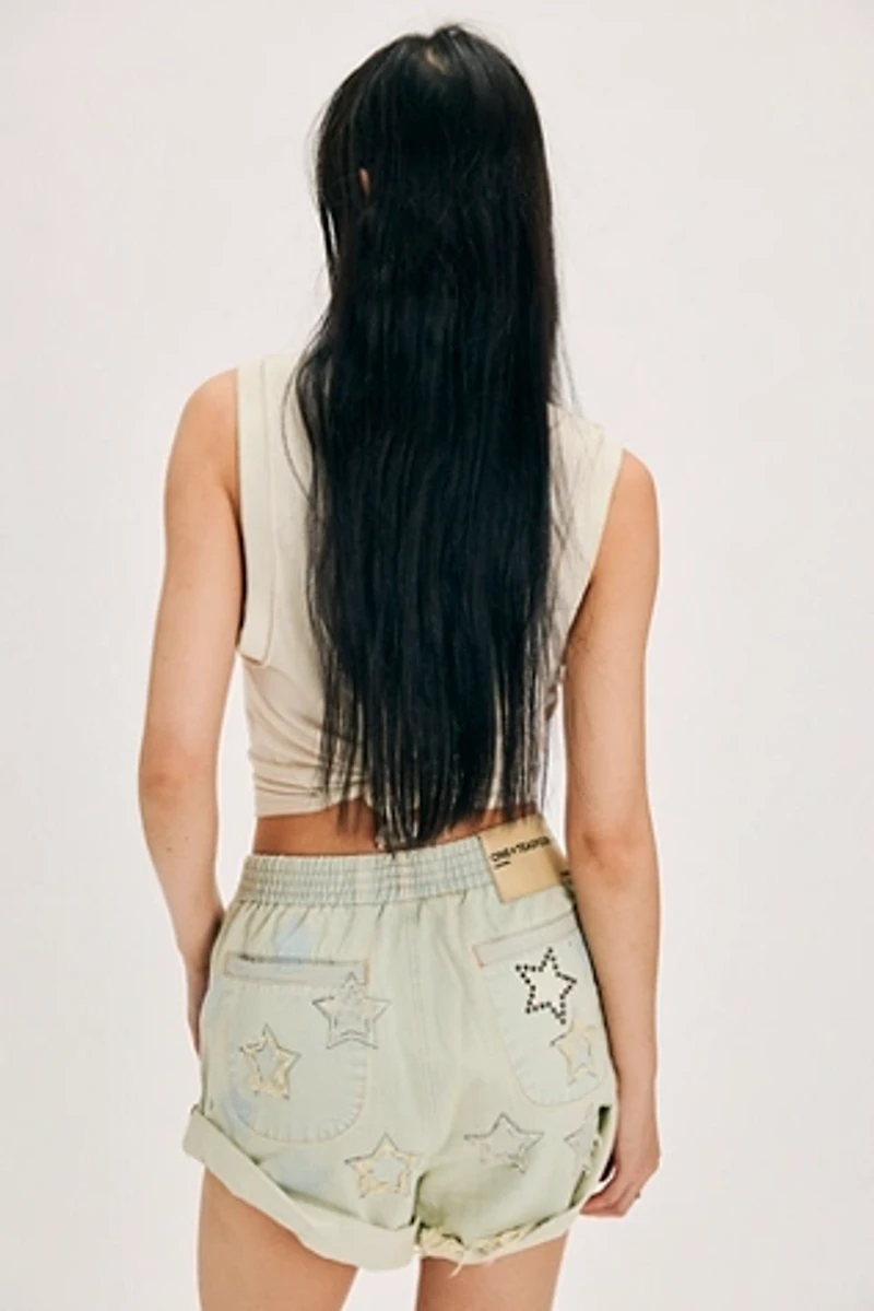 OneTeaspoon Sundae Star Hunters Denim Shorts
