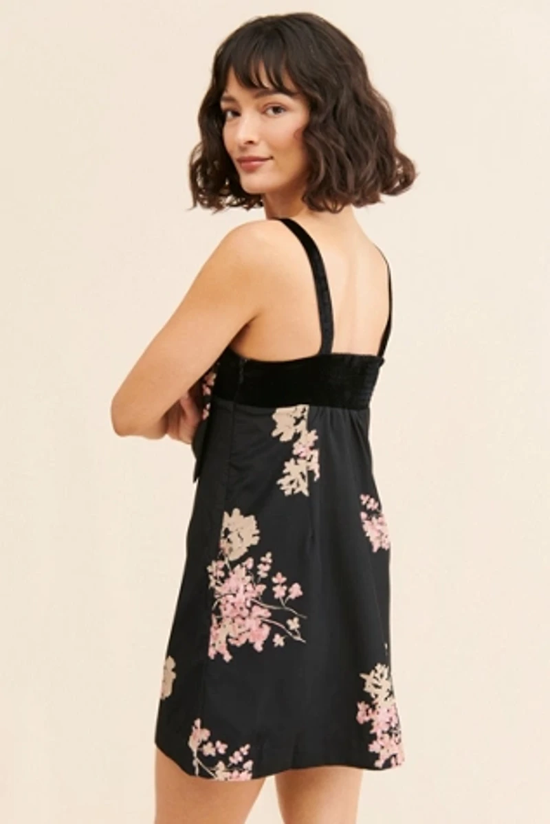 Tie A Bow Mini Dress