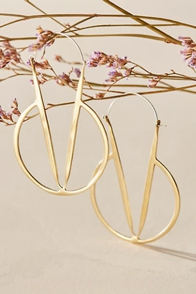 K/ller Flying V Drop Earrings