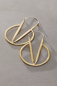 K/ller Flying V Drop Earrings