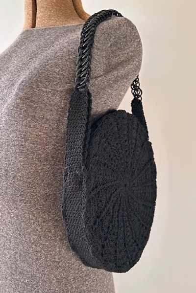 Vintage Macrame Round Bag Selected by KA.TL.AK