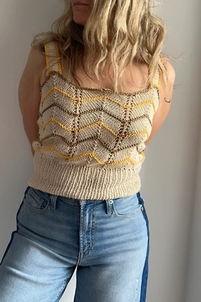 Vintage Macrame Tank Selected by KA.TL.AK
