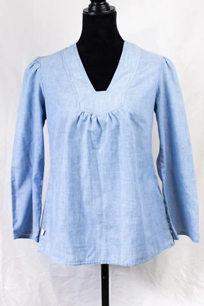 Vintage 70s Levi's Chambray Blouse Selected by Black Shag Vintage