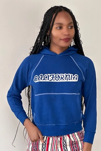 Vintage 1970's California Hooded Sweatshirt Selected By Afterlife Boutique