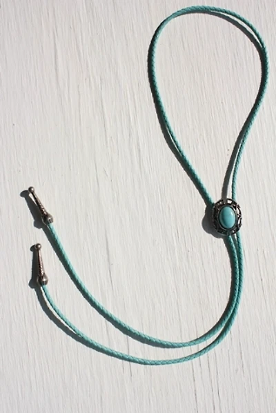 Upcycled Vintage Turquoise Bolo Tie Selected By Moons + Junes Vintage