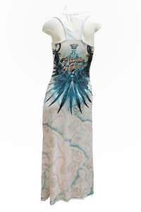 Y2K Christian Audigier Jeweled Dress Selected by Garbage Soup