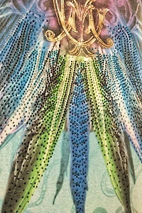 Y2K Christian Audigier Jeweled Dress Selected by Garbage Soup