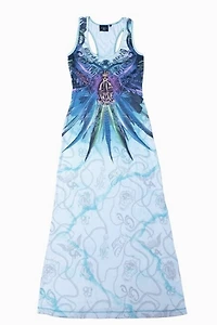 Y2K Christian Audigier Jeweled Dress Selected by Garbage Soup