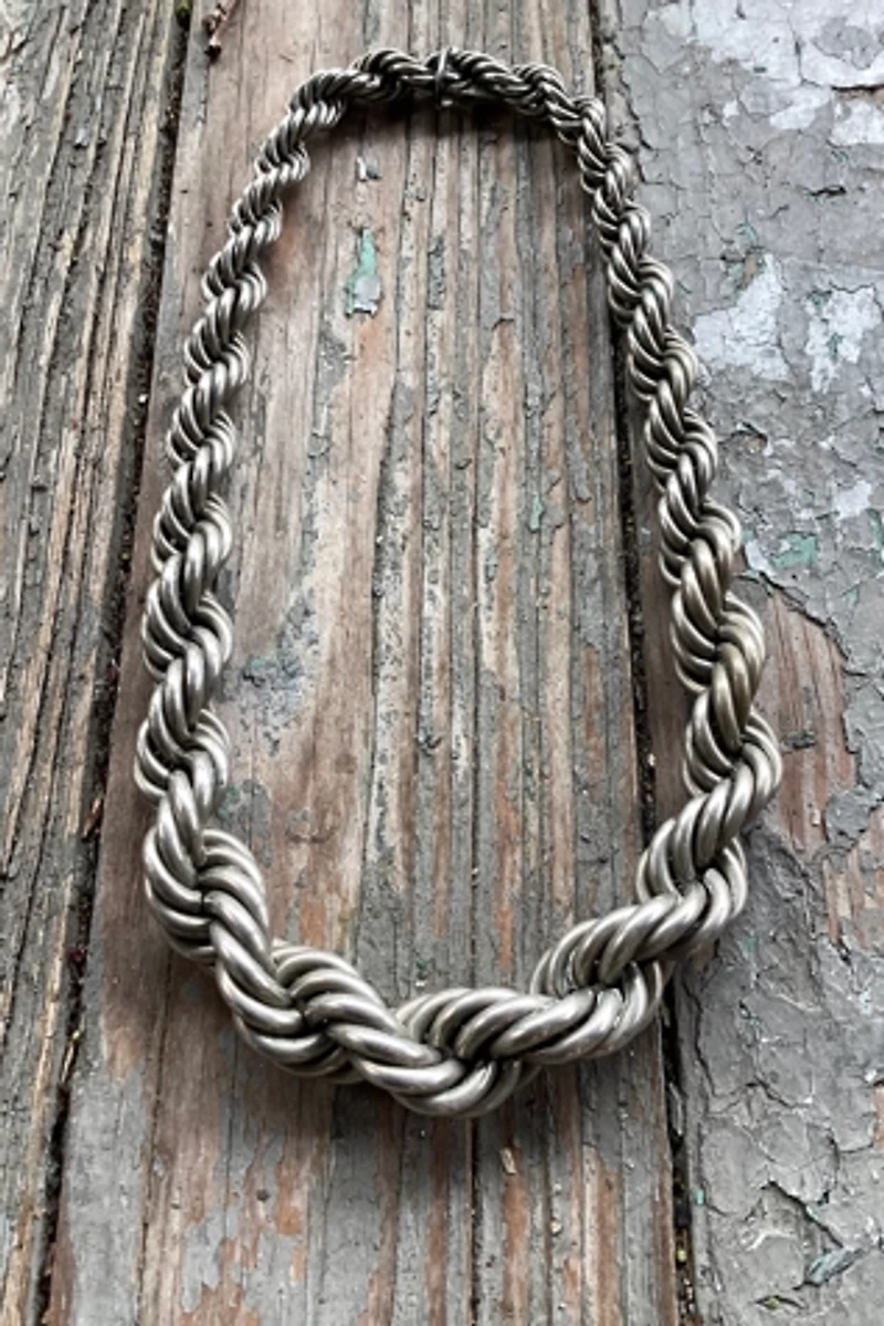 Mid Century Machine Age Coil Necklace Selected by Cherry