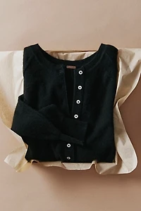 Porta Cashmere Henley Sweater