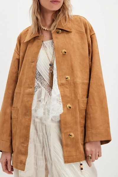 Annalise Suede Jacket