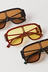 Cooper Oversized Shield Sunglasses