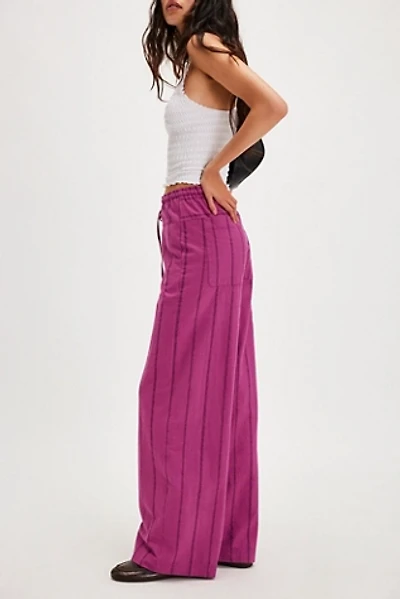 Hudson Canyon Textured Stripe Pants
