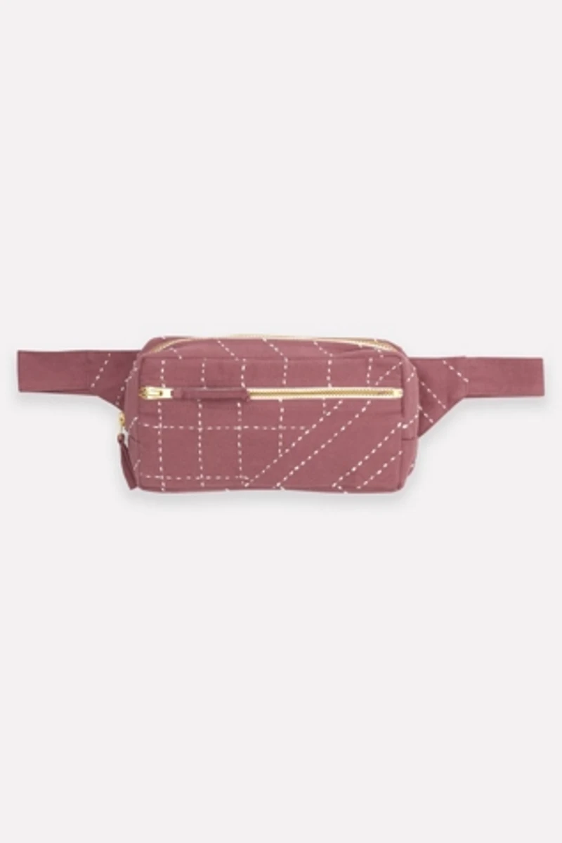 Anchal Kantha Crossbody Belt Bag