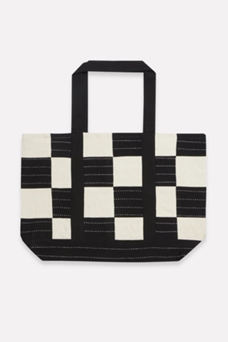 Anchal Checkered Tote