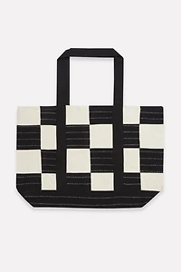 Anchal Checkered Tote