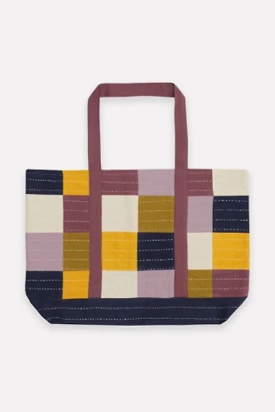 Anchal Checkered Tote