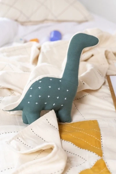 Anchal Kantha Handmade Stuffed Dinosaur