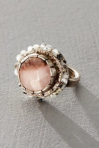 Eric Silva Rutilated Quartz Flower Ring