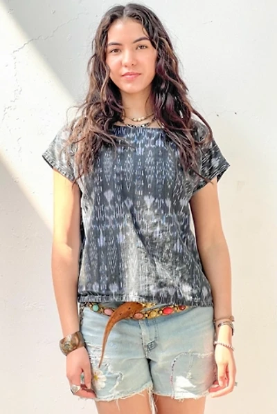 Vintage Hand Woven Ikat Top  Selected by Anna Corinna