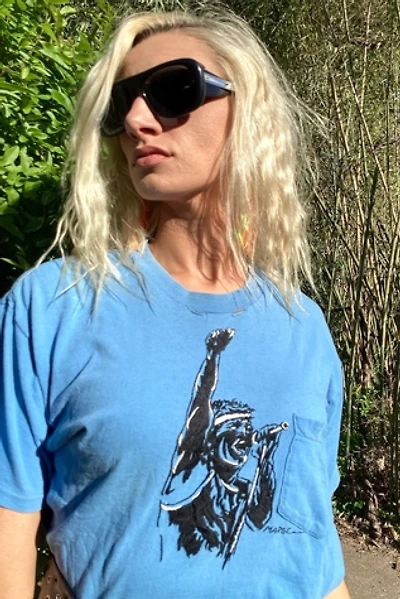 Vintage 1970s Hand Embroidered Bruce Springsteen Tee Selected by Cherry